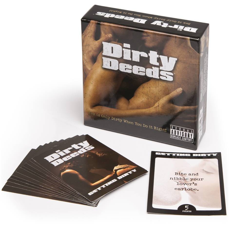 Dirty Deeds Sex Cards set in a box