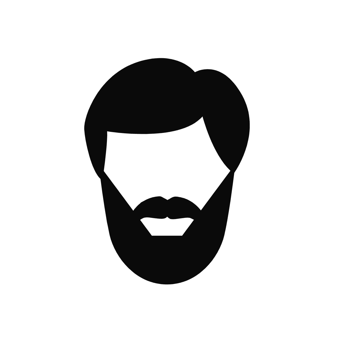 man with a beard icon