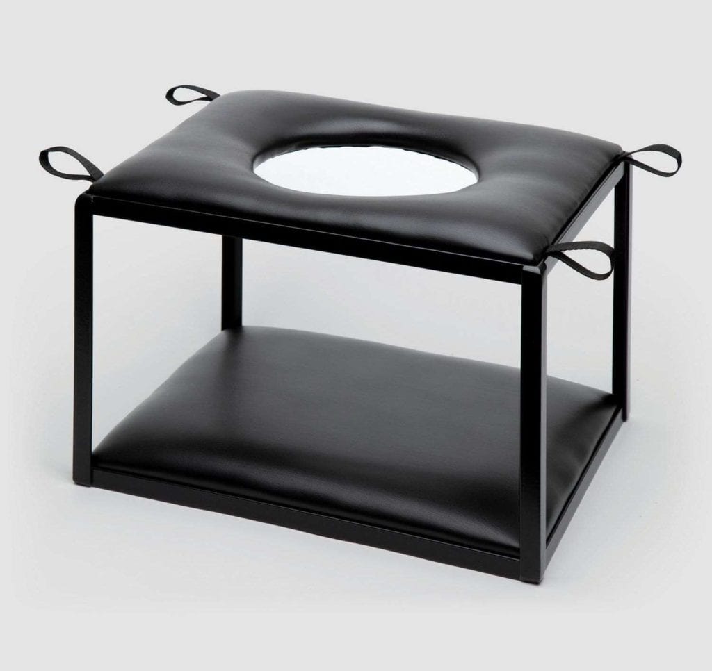 DOMINIX Deluxe Faux Leather Sex Position Enhancer Chair