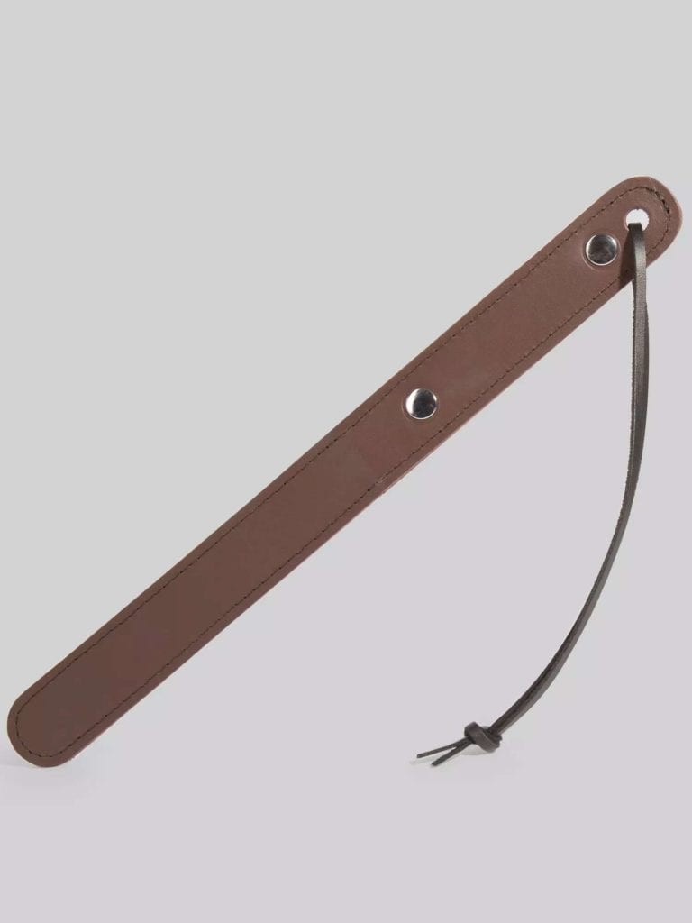 DOMINIX Deluxe Advanced BRAUN Leather Paddle Brown