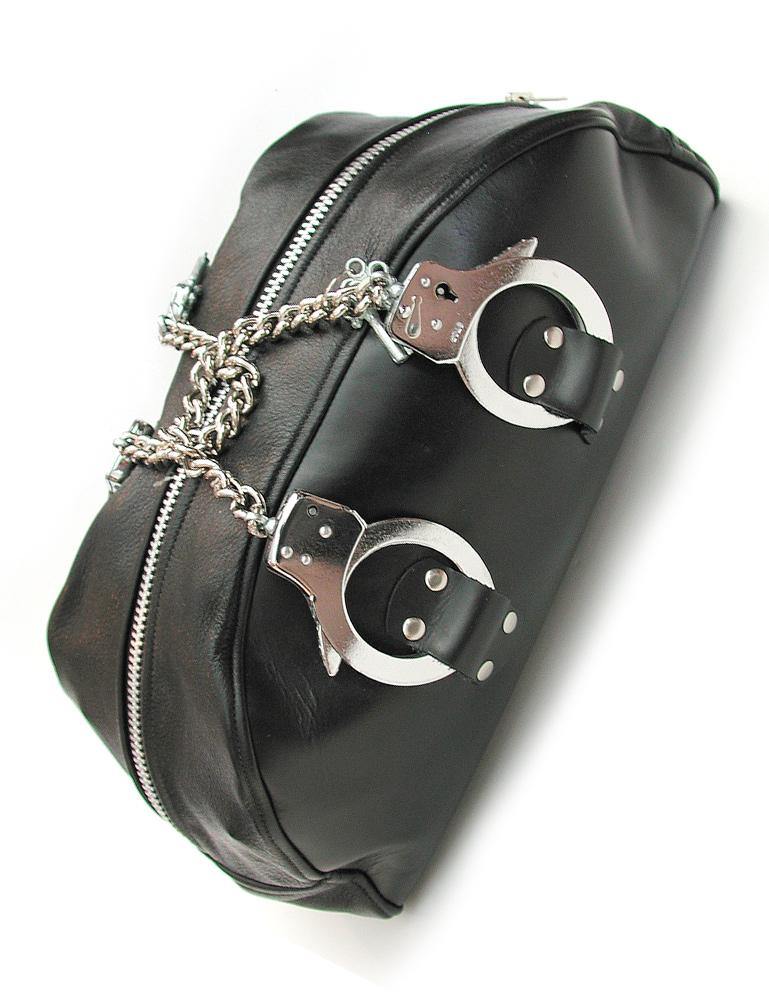 Leather Doctor Bag W/ Handcuffs