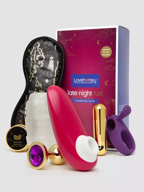 Lovehoney X Womanizer Late Night Lust Couple's Sex Toy Kit